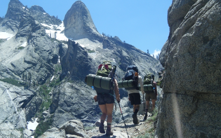 backpacking class for adults in california